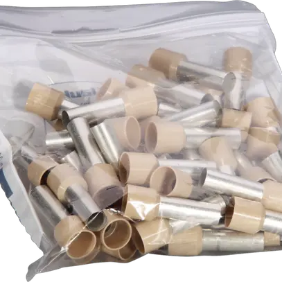 Embout de câble type A isolé 35mm²/25mm beige 