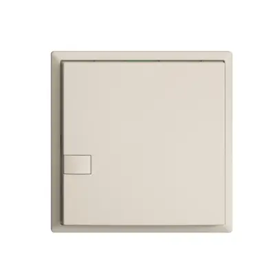 Pulsante INC KNX 1×EDIZIOdue crema RGB senza LED 