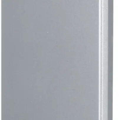 Abschlussplatte Hager BRA 65170B PC/ABS alu 