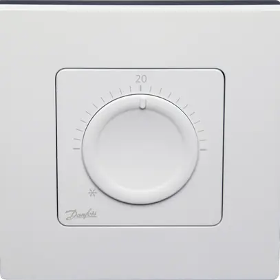 Raumtherostat Icon Standard, AP Aufputz mit Einstellrad 230V, Heizen 