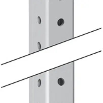 Support SE Prisma XS 600mm, 4 rangées, 2 pièces 