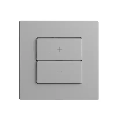 Dimmer Uni-LED 1K/2T Edue Wiser silver 