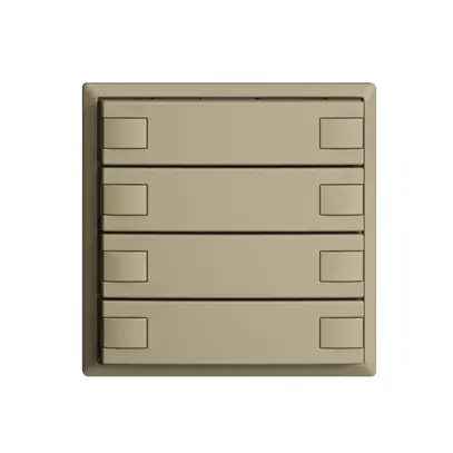 KNX-Taster RGB EDUE, 250mW, o.LED, 8×Taste, 1×Tastenb., sa 