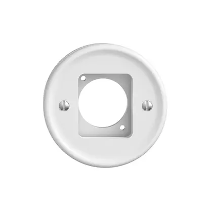 Montageset für XLR-Dose STANDARDdue weiss 