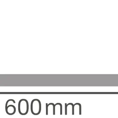 Otturatore LEDVANCE TruSys® FLEX materiale sintetico 600×70×21mm bianco 