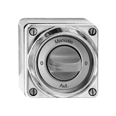 Interruttore rot.bagn.0-Manuale-0-Auto.2/1P, Al natura 