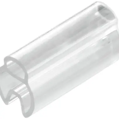 Bague de marqueur de conducteur WM TM p.Ø1.5…2.5mm 18×5mm PVC transparent 