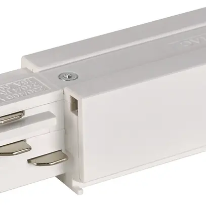 Alimentation latérale SLV pour rail conducteur AP EUTRAC 3p, PE à droite, blanc 