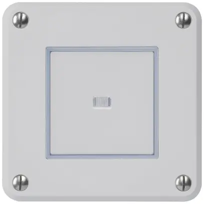 UP-Druckschalter robusto IP55 Schema 3 beleuchtet grau 