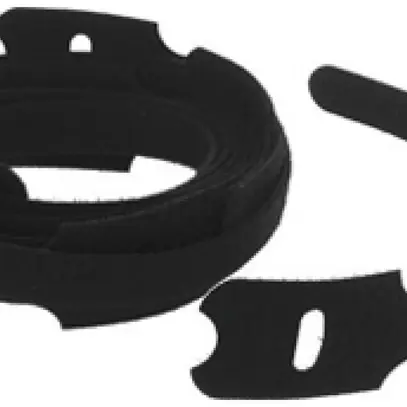 Collier à fermeture auto-agrippante 20×290mm noir 
