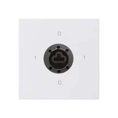 Intérieur interrupteur à clé kallysto 0/1L blanc pour serrure sûreté s.cylindre 