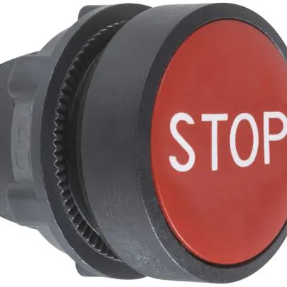 Pulsante Schneider Electric piatto I rosso 