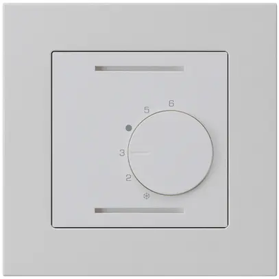 Thermostate d'ambiance ENC kallysto.pro gris clair sans interrupteur 