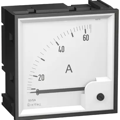Echelle pour ampèremètre 0…50A 