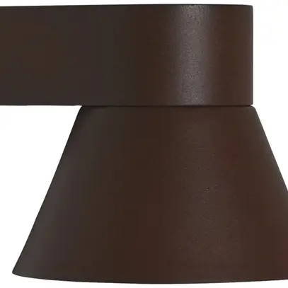 Applique Nordlux Kyklop Cone 1×GU10 25W IP54 Ø156×175mm rouille 