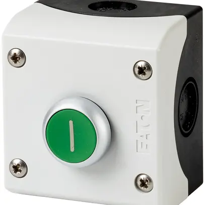 Pulsante AP ETN 1Ch/1R 0 verde 