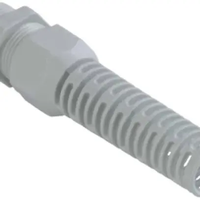 Pressacavo AGRO PA M16×1.5 Ø3…8mm grigio chiaro con manicotto antipiega lungo 
