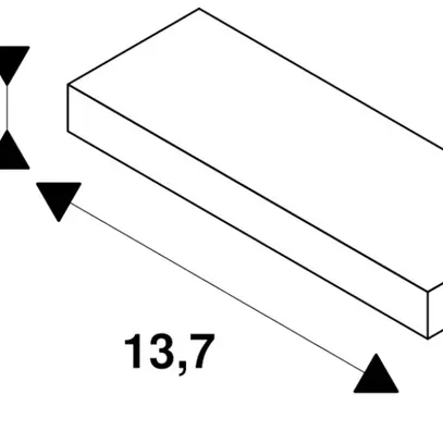 Alimentation LED SLV 24W 24V 1000mA ON/OFF 137×50×15.5mm 