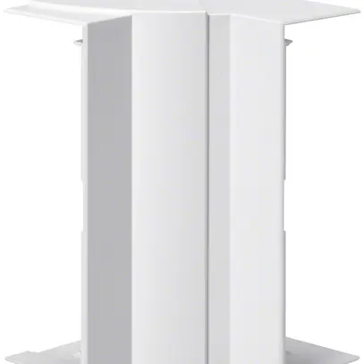 Angle intérieur tehalit BR 68×210mm couvercle 2×80mm sans halogène blanc trafic 