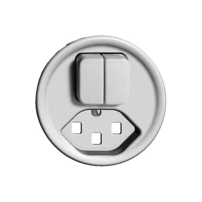Kit frontal FH T23 blanc Ø58mm pour petite combi 