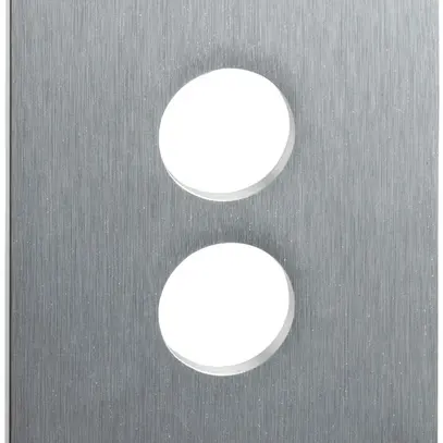 Plaque INC Schneider Electric 72×105mm 2 alésages 