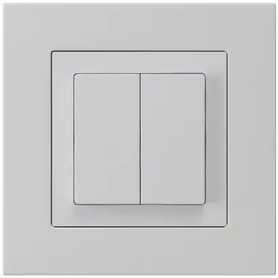Interruttore INC kallysto.pro 1/3+3/1P grigio chiaro 
