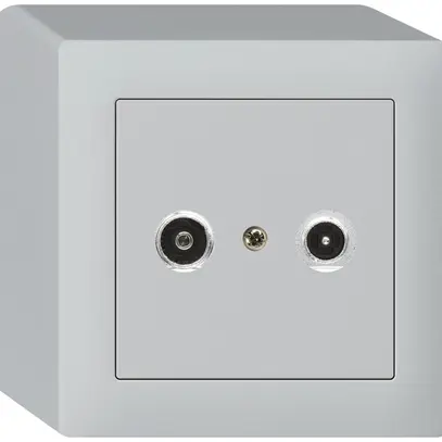 AP-Antennendose kallysto R/TV 10.5dB 2GHz hellgrau 