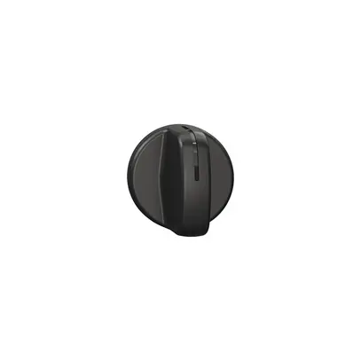 Manette rotative NEVO, avec vis, pour NAP et NUP, noir 