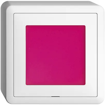 Lampada AP LED rosso 24VDC EDIZIOdue bianco 