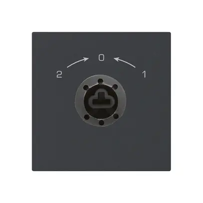 Contatto rotativo 1>0<2 nero kallysto per serratura senza cilindro 