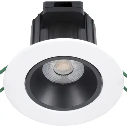 Plafoniera LED INS START ECO SPOT ALUMINIUM 9W 840 40° IP44/20 coperchio bianco 