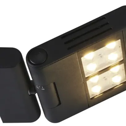 Lampada a muro LED SLV LENITO 24W 2450lm 3000K 175×135×25mm nero 