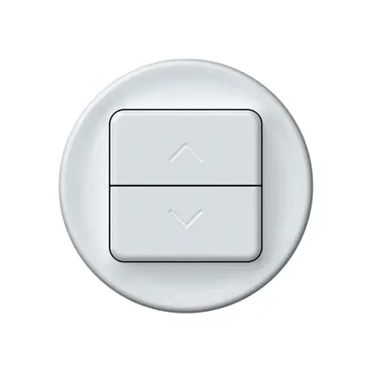 Pulsante tapparelle origin 1P 2×tasti Ø60mm bianco 