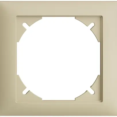 Telaio di copertura EDIZIOdue 80×86mm vanille 
