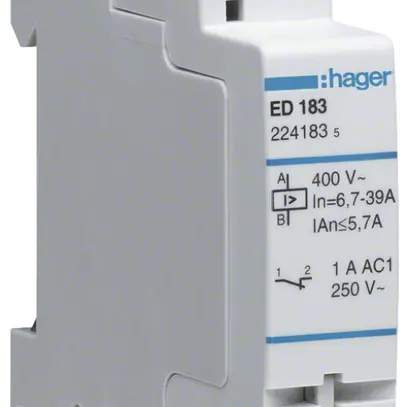 Délesteur Hager 3.1A+5.7A 