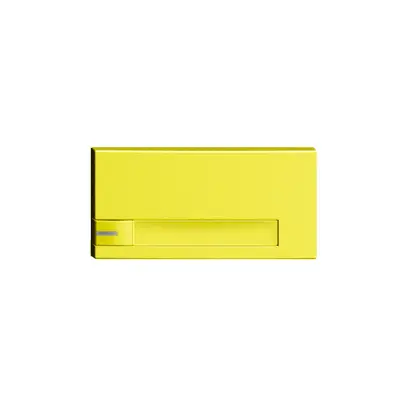 Tasto 1/2 KNX/elettronic.c. LED+cart. EDIZIOdue comando 1×lemon 