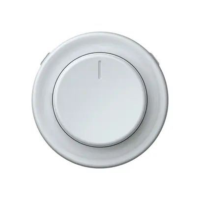Regolatore rotativo Uni-LED origin 230V 20…400VA/W 60×60mm bianco 