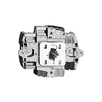 Inserto pulsante luminoso FH A-R/1P LED blu 
