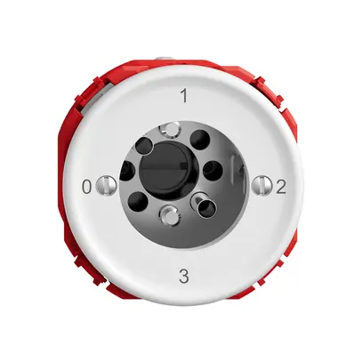 Interrupteur rotatif STANDARDdue SNAPFIX® 5/2L sans cylindre bc 