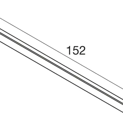 Lampada lineare LED SLV INDUSTRY 22/42W 5760lm 830/840/857 1520×61mm bianco 