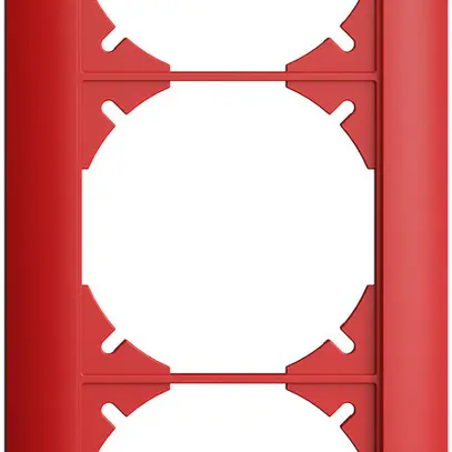 Cadre de recouvrement EDIZIOdue 1×3 berry 