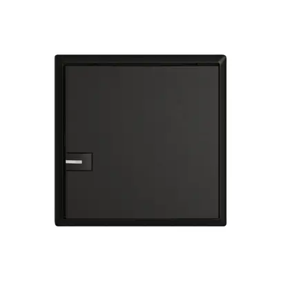 Poussoir KNX RGB EDIZIO.liv SNAPFIX® capteur temp.RGB-LED 1× comm.1T no 