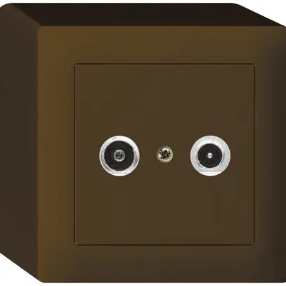 Prise antenne AP kallysto R/TV 4dB 2GHz brun 