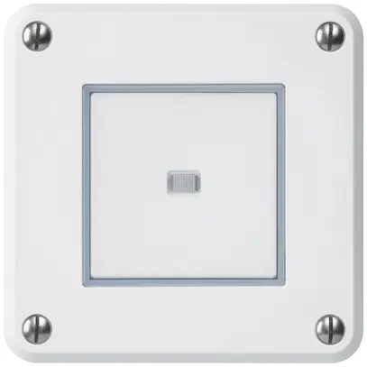Interruttore INC robusto IP55 schema 3/2P illuminato bianco per combinazione 