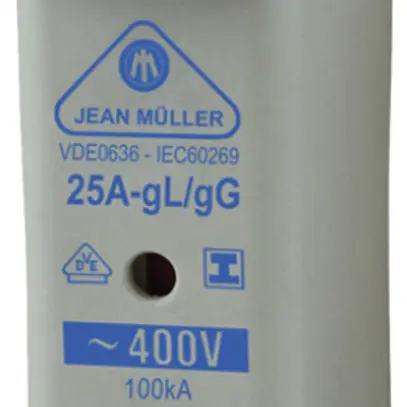 Fusibile HPC DIN-1 400V/125A gL/gG manopola isol. 
