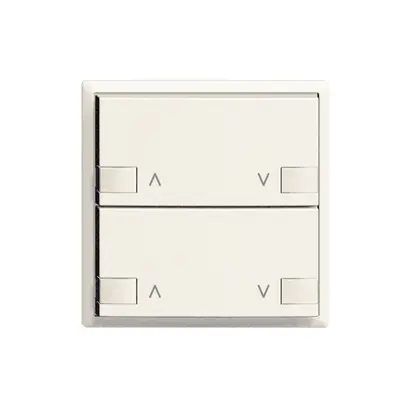 Tasto INC ZEP mot. 2c/2t staz.centr/sec. EDIZIOdue bianco 