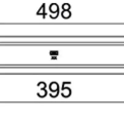 Deckel BET RAAD zu T-Abgang 400mm Edelstahl A2 blank 