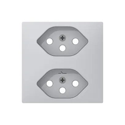 Set frontale INC Sidus ZE per presa 2×T13S all 