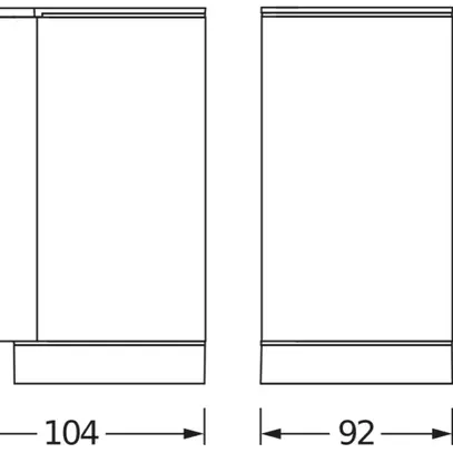 Applique LDV ENDURA CLASSIC BEAM GU10 alluminio an 