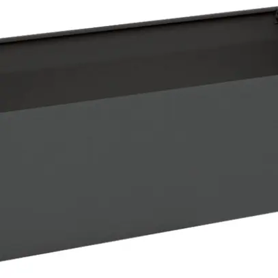 Socle Hager univers 200×800×400mm pour armoire FR noir RAL 9005 